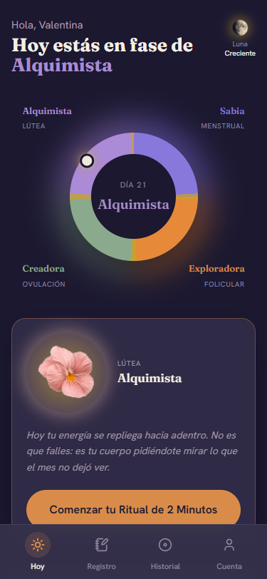 Tu fase de hoy